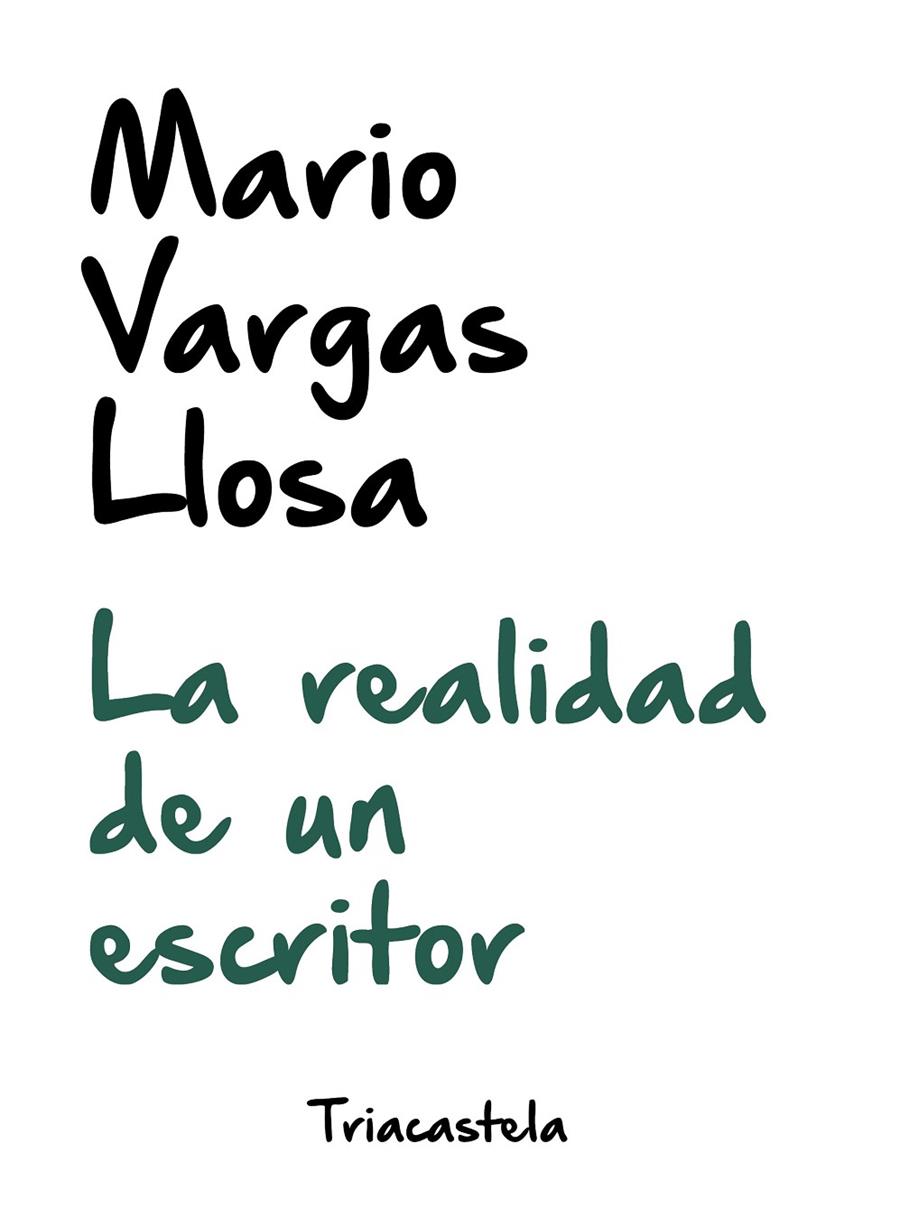 LA REALIDAD DE UN ESCRITOR | 9788417252137 | MARIO VARGAS LLOSA | Galatea Llibres | Librería online de Reus, Tarragona | Comprar libros en catalán y castellano online