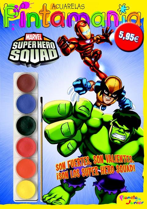 MARVEL SUPERHERO SQUAD PINTAMANIA ACUARELAS | 9788408099307 | SUPER HERO SQUAD | Galatea Llibres | Llibreria online de Reus, Tarragona | Comprar llibres en català i castellà online