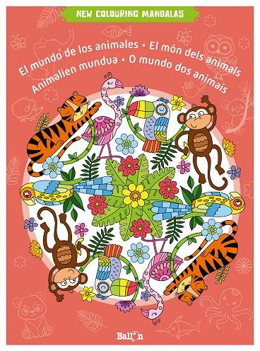 NEW COLOURING MANDALAS MUNDO DE LOS ANIMALES | 9789403225777 | BALLON | Galatea Llibres | Llibreria online de Reus, Tarragona | Comprar llibres en català i castellà online