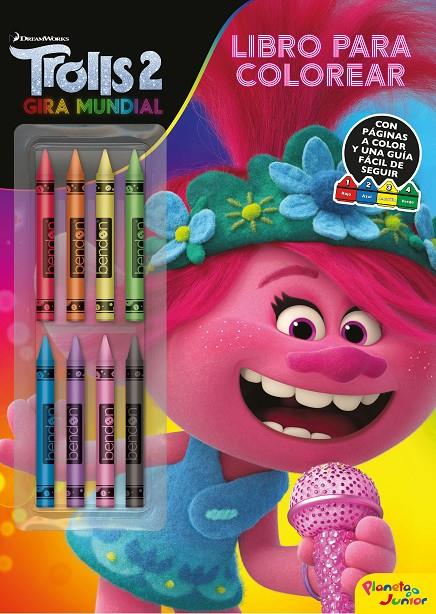 TROLLS 2. LIBRO PARA COLOREAR CON CERAS | 9788408218241 | Galatea Llibres | Librería online de Reus, Tarragona | Comprar libros en catalán y castellano online
