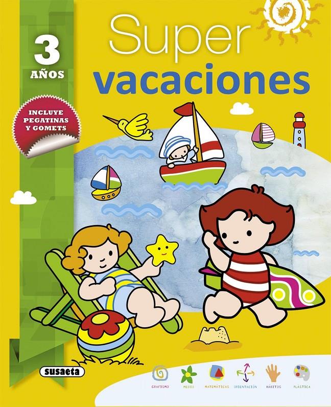 SUPER VACACIONES 3 AÑOS | 9788467735543 | Galatea Llibres | Librería online de Reus, Tarragona | Comprar libros en catalán y castellano online