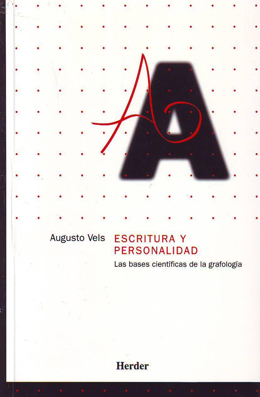 ESCRITURA Y PERSONALIDAD | 9788425427329 | VELS, AUGUSTO | Galatea Llibres | Librería online de Reus, Tarragona | Comprar libros en catalán y castellano online