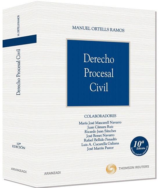 DERECHO PROCESAL CIVIL 10 ED (2010) | 9788499035581 | ORTELLS, MANUEL | Galatea Llibres | Librería online de Reus, Tarragona | Comprar libros en catalán y castellano online