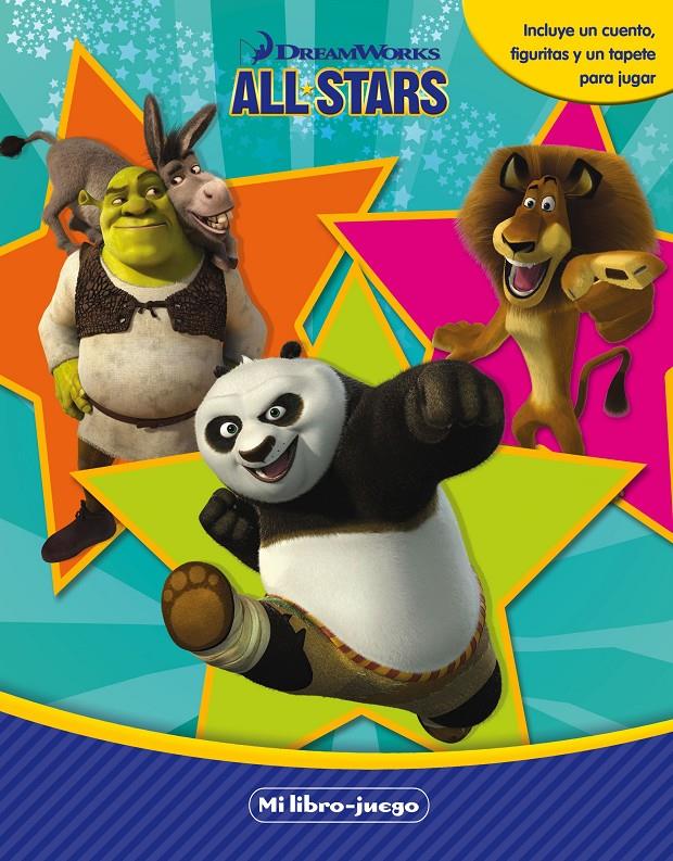 DREAMWORKS ALL-STARS LIBRO JUEGO | 9788408144854 | Galatea Llibres | Librería online de Reus, Tarragona | Comprar libros en catalán y castellano online