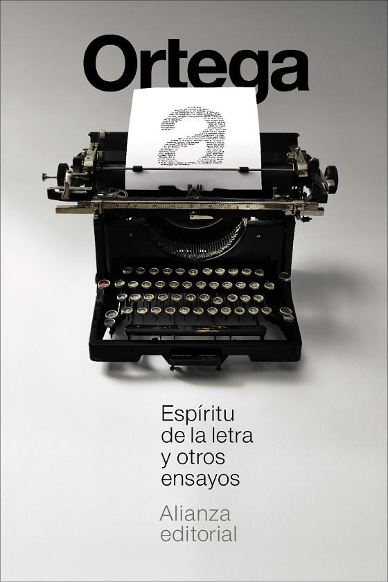 ESPÍRITU DE LA LETRA Y OTROS ENSAYOS | 9791370092771 | ORTEGA Y GASSET, JOSÉ | Galatea Llibres | Llibreria online de Reus, Tarragona | Comprar llibres en català i castellà online