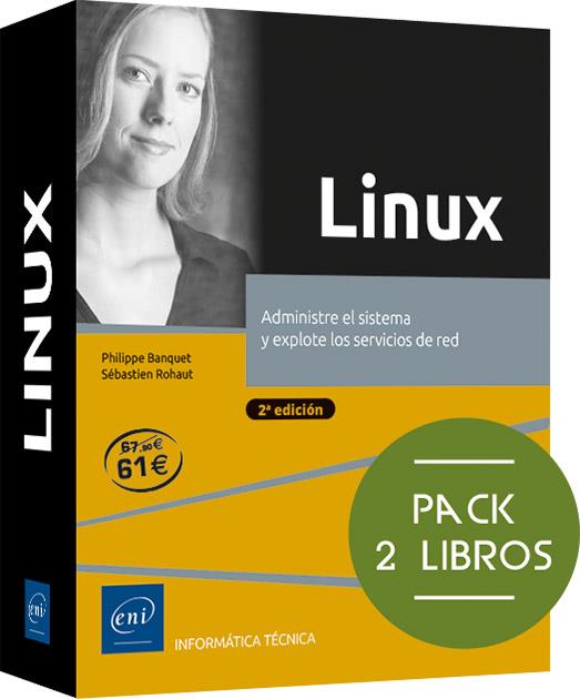LINUX PACK 2 LIBROS | 9782409051555 | ROHAUT, SÉBASTIEN/BANQUET, PHILIPPE | Galatea Llibres | Llibreria online de Reus, Tarragona | Comprar llibres en català i castellà online