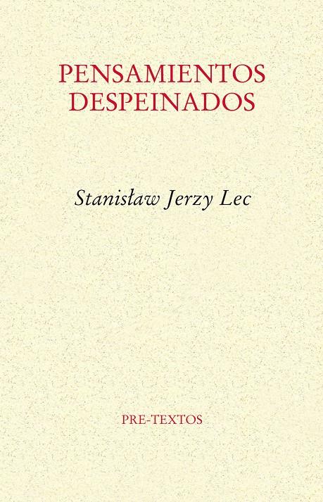 PENSAMIENTOS DESPEINADOS | 9788415894346 | LEC, STANISLAW JERZY | Galatea Llibres | Llibreria online de Reus, Tarragona | Comprar llibres en català i castellà online