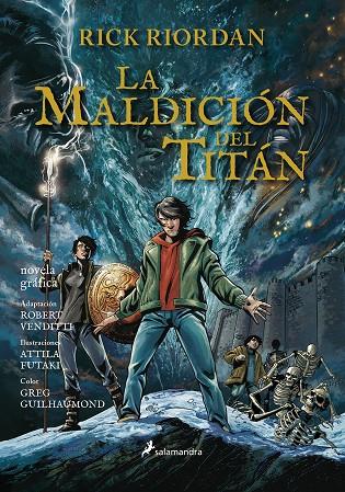 LA MALDICIÓN DEL TITÁN -NOVELA GRAFICA- | 9788498389708 | RIORDAN, RICK | Galatea Llibres | Llibreria online de Reus, Tarragona | Comprar llibres en català i castellà online