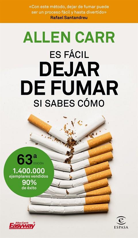 ES FÁCIL DEJAR DE FUMAR, SI SABES CÓMO | 9788467052930 | CARR, ALLEN | Galatea Llibres | Librería online de Reus, Tarragona | Comprar libros en catalán y castellano online
