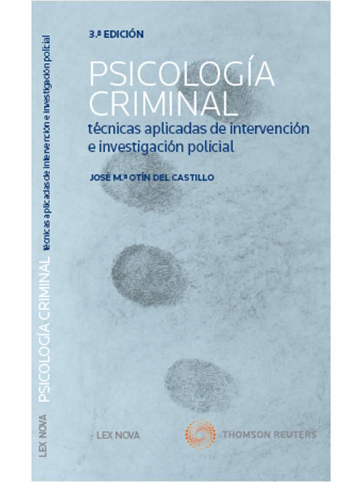 PSICOLOGÍA CRIMINAL | 9788498986020 | OTIN DEL CASTILLO, JOSE MARIA | Galatea Llibres | Llibreria online de Reus, Tarragona | Comprar llibres en català i castellà online