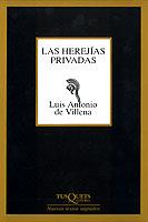 HEREJIAS PRIVADAS, LAS | 9788483107812 | DE VILLENA, LUIS ANTONIO | Galatea Llibres | Llibreria online de Reus, Tarragona | Comprar llibres en català i castellà online