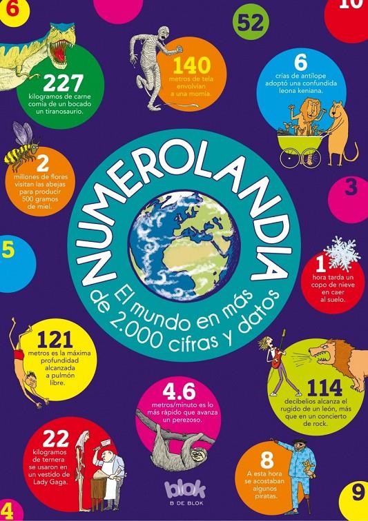 NUMEROLANDIA. EL MUNDO EN MÁS DE 2000 CIFRAS Y DATOS | 9788416075218 | MARTIN/GIFFORD/TAYLOR | Galatea Llibres | Llibreria online de Reus, Tarragona | Comprar llibres en català i castellà online