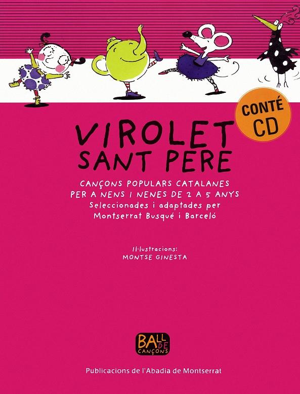 VIROLET SANT PERE. CANÇONS POPULARS CATALANES | 9788484153320 | AAVV | Galatea Llibres | Librería online de Reus, Tarragona | Comprar libros en catalán y castellano online