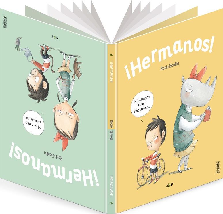 HERMANOS! | 9788491421474 | BONILLA, ROCIO | Galatea Llibres | Librería online de Reus, Tarragona | Comprar libros en catalán y castellano online