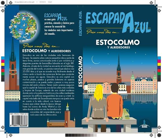 ESTOCOLMO ESCAPADA AZUL 2019 | 9788417823368 | MAZARRASA MOWINCKEL, LUIS/MONREAL IGLESIA, MANUEL | Galatea Llibres | Librería online de Reus, Tarragona | Comprar libros en catalán y castellano online