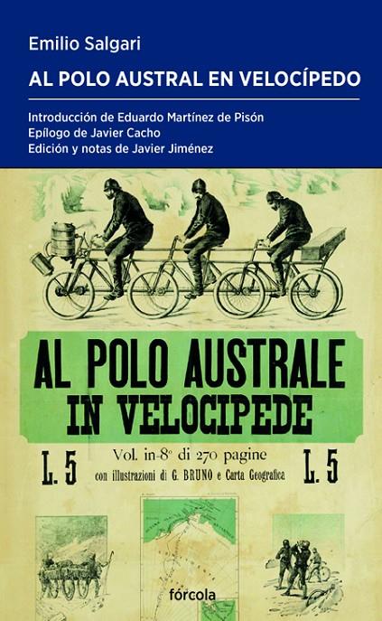 AL POLO AUSTRAL EN VELOCIPEDO | 9788419969095 | SALGARI, EMILIO | Galatea Llibres | Llibreria online de Reus, Tarragona | Comprar llibres en català i castellà online