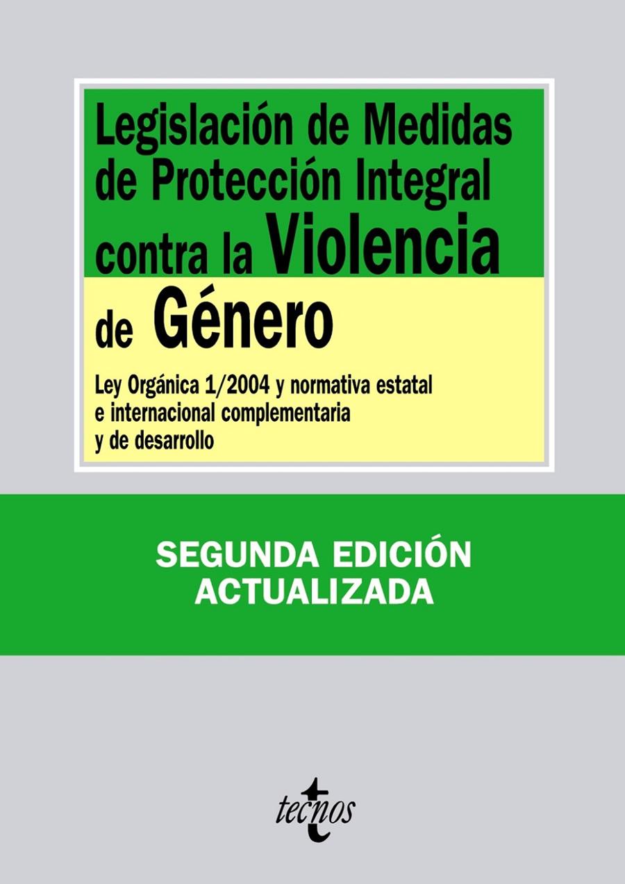 LEGISLACIÓN DE MEDIDAS DE PROTECCIÓN INTEGRAL CONTRA LA VIOLENCIA DE GÉNERO | 9788430952205 | Galatea Llibres | Llibreria online de Reus, Tarragona | Comprar llibres en català i castellà online