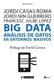 BIG DATA | 9788491804727 | CASAS ROMA, JORDI/NIN GUERRERO, JORDI/JULBE LÓPEZ, FRANCESC | Galatea Llibres | Librería online de Reus, Tarragona | Comprar libros en catalán y castellano online