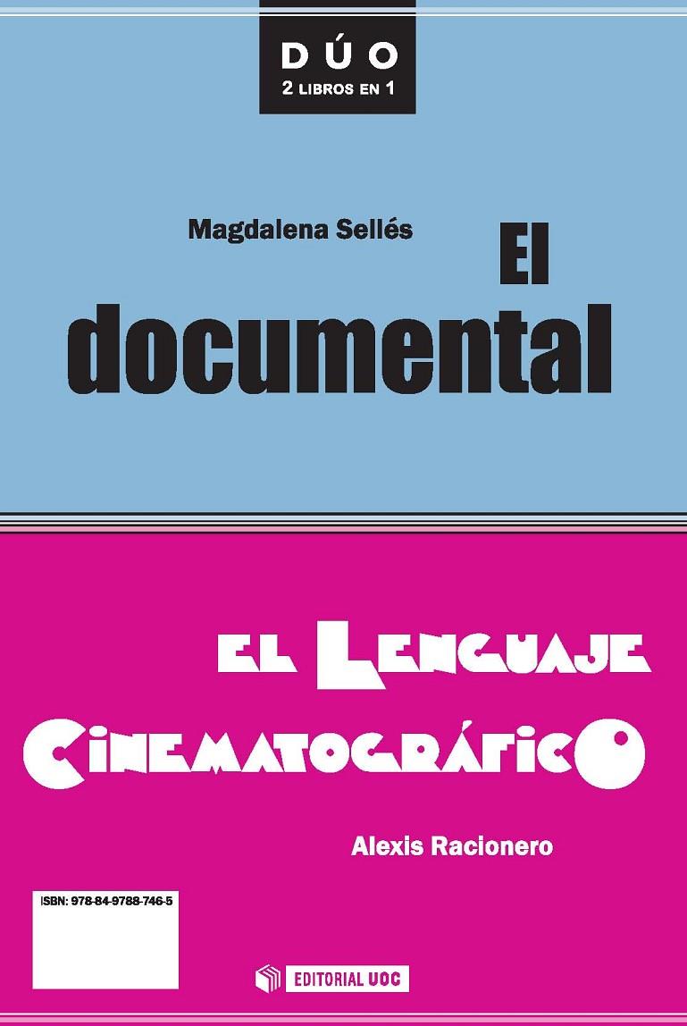LENGUAJE CINEMATOGRAFICO / EL DOCUMENTAL | 9788497887465 | SELLES. MAGDA : RACIONERO, ALEXIS | Galatea Llibres | Librería online de Reus, Tarragona | Comprar libros en catalán y castellano online
