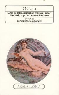 ARTE DE AMAR.REMEDIOS CONTRA EL AMOR.COSMETICOS PA | 9788476002506 | OVIDIO | Galatea Llibres | Librería online de Reus, Tarragona | Comprar libros en catalán y castellano online