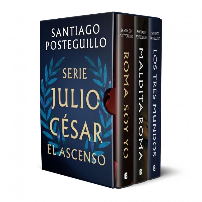 ESTUCHE JULIO CÉSAR: EL ASCENSO (ROMA SOY YO | MALDITA ROMA | LOS TRES MUNDOS) | 9788466680349 | POSTEGUILLO, SANTIAGO | Galatea Llibres | Llibreria online de Reus, Tarragona | Comprar llibres en català i castellà online
