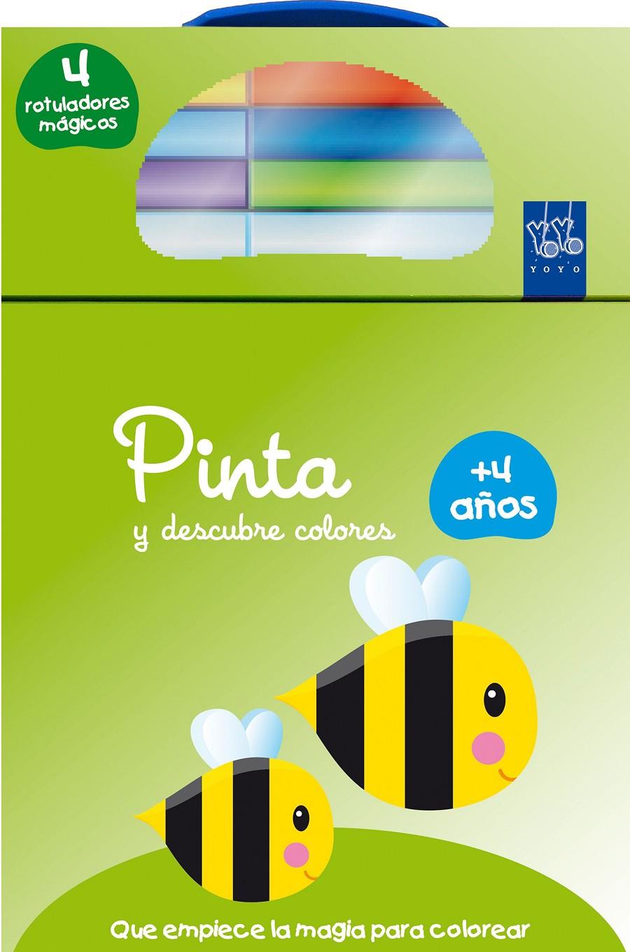 PINTA Y DESCUBRE COLORES +4. ABEJA | 9788408134732 | Galatea Llibres | Llibreria online de Reus, Tarragona | Comprar llibres en català i castellà online