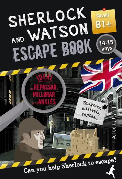 SHERLOCK & WATSON. ESCAPE BOOK PER REPASSAR ANGLÈS. 14-15 ANYS | 9788418473371 | SAINT-MARTIN, GILLES | Galatea Llibres | Llibreria online de Reus, Tarragona | Comprar llibres en català i castellà online
