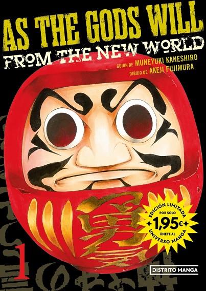 AS THE GODS WILL 1 | 9788410305717 | KANESHIRO, MUNEYUKI/FUJIMURA, AKEJI | Galatea Llibres | Librería online de Reus, Tarragona | Comprar libros en catalán y castellano online