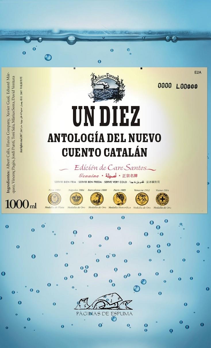 DIEZ, UN. ANTOLOGIA DEL NUEVO CUENTO CATALAN | 9788495642714 | VV.AA | Galatea Llibres | Librería online de Reus, Tarragona | Comprar libros en catalán y castellano online