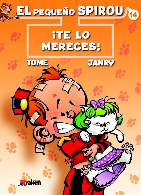 EL PEQUEÑO SPIROU 14: ¡TE LO MERECES! | 9788416086917 | TOME, PHILIPPE/GEURTS, JEAN-RICHARD | Galatea Llibres | Librería online de Reus, Tarragona | Comprar libros en catalán y castellano online