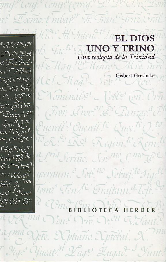 DIOS UNO Y TRIO | 9788425421440 | GRESHAKE, GISBERT | Galatea Llibres | Librería online de Reus, Tarragona | Comprar libros en catalán y castellano online