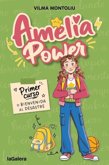 AMELIA POWER 1. PRIMER CURSO O BIENVENIDA AL DESASTRE | 9788424678098 | MONTOLIU, VILMA | Galatea Llibres | Llibreria online de Reus, Tarragona | Comprar llibres en català i castellà online