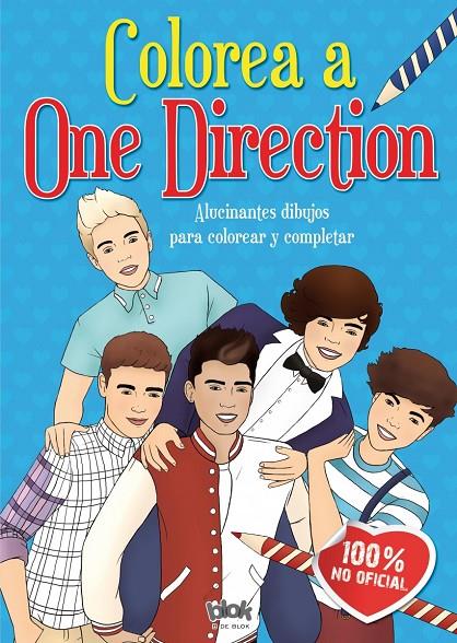 COLOREA A ONE DIRECTION | 9788415579885 | VV.AA | Galatea Llibres | Librería online de Reus, Tarragona | Comprar libros en catalán y castellano online