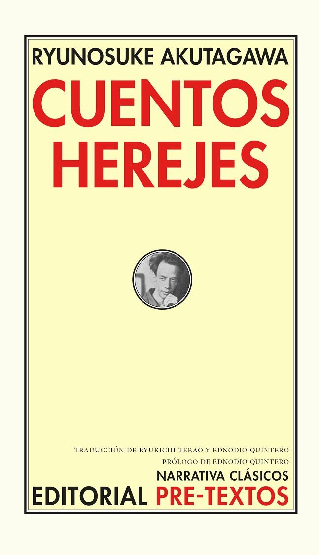 CUENTOS HEREJES | 9788410309623 | AKUTAGAWA, RYUNOSUKE | Galatea Llibres | Llibreria online de Reus, Tarragona | Comprar llibres en català i castellà online