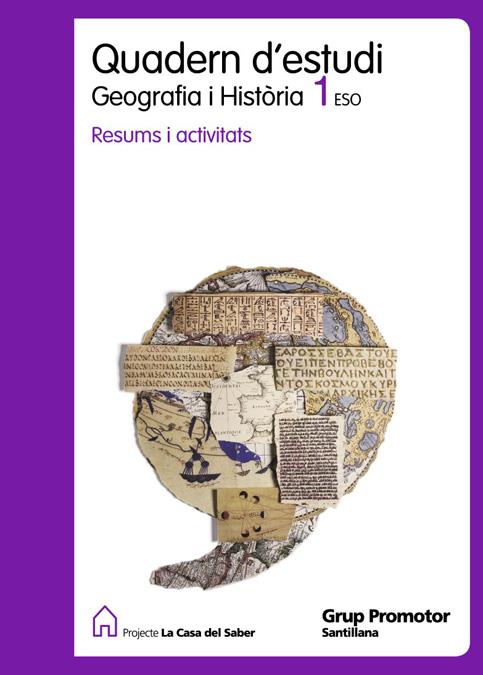QUADERN D'ESTUDI GEOGRAFIA I HISTORIA 1 ESO | 9788479185930 | VARIOS AUTORES | Galatea Llibres | Librería online de Reus, Tarragona | Comprar libros en catalán y castellano online