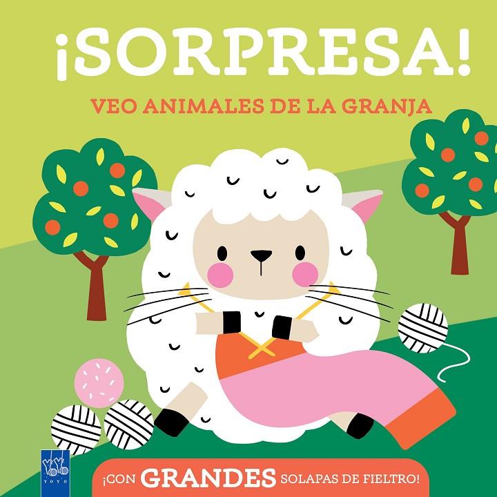 SORPRESA! VEO ANIMALES DE LA GRANJA | 9788408296843 | Galatea Llibres | Llibreria online de Reus, Tarragona | Comprar llibres en català i castellà online