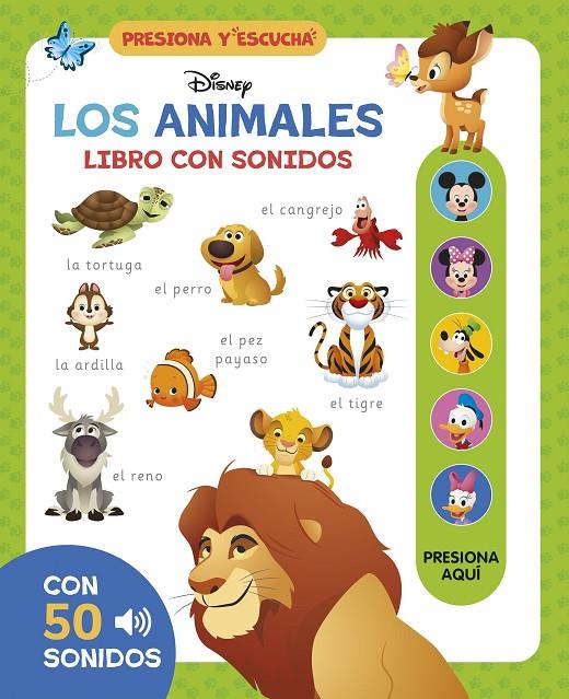 DISNEY. LIBRO CON SONIDOS. ANIMALES | 9791387526870 | Galatea Llibres | Llibreria online de Reus, Tarragona | Comprar llibres en català i castellà online