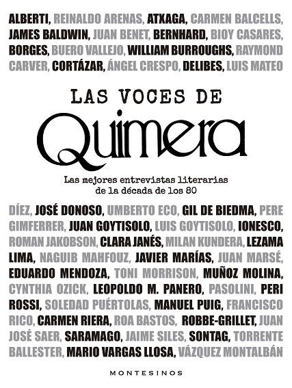 LAS VOCES DE QUIMERA | 9788419778857 | VV.AA. | Galatea Llibres | Llibreria online de Reus, Tarragona | Comprar llibres en català i castellà online