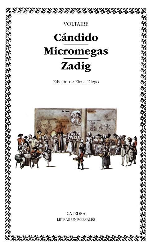 CÁNDIDO; MICROMEGAS; ZADIG | 9788437605418 | VOLTAIRE | Galatea Llibres | Librería online de Reus, Tarragona | Comprar libros en catalán y castellano online