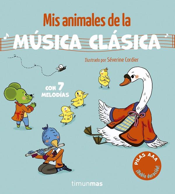 MIS ANIMALES DE LA MÚSICA CLÁSICA. CON 7 MELODÍAS | 9788408320487 | CORDIER, SÉVERINE | Galatea Llibres | Llibreria online de Reus, Tarragona | Comprar llibres en català i castellà online