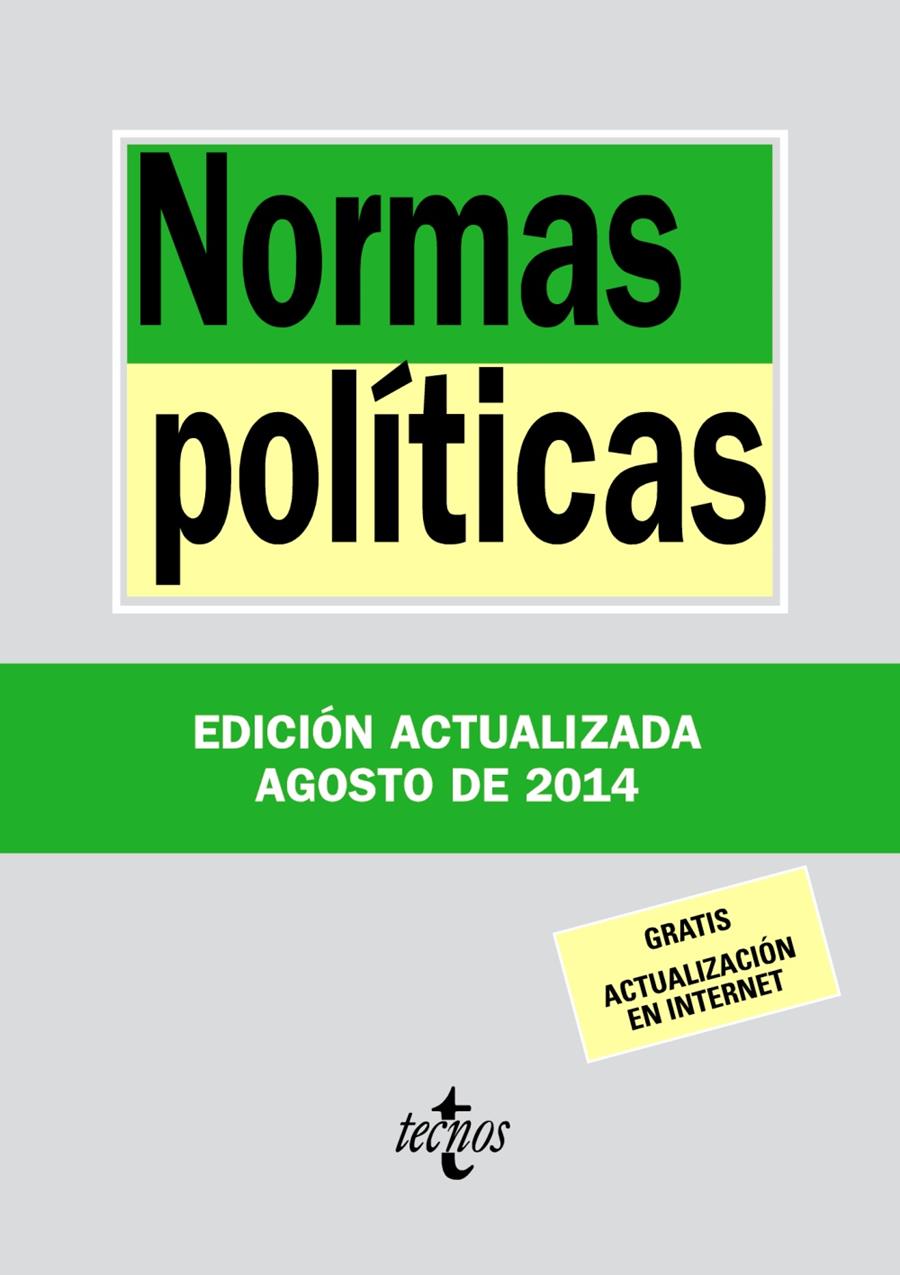 NORMAS POLÍTICAS | 9788430962372 | Galatea Llibres | Llibreria online de Reus, Tarragona | Comprar llibres en català i castellà online