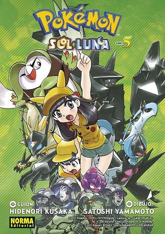 POKEMON SOL Y LUNA 5 | 9788467961980 | KUSAKA, HIDENORI/YAMAMOTO, SATOSHI | Galatea Llibres | Llibreria online de Reus, Tarragona | Comprar llibres en català i castellà online