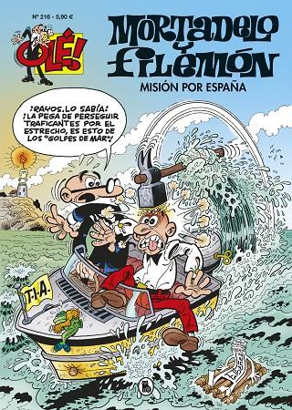 MISIÓN POR ESPAÑA (OLÉ! MORTADELO 217) | 9788402426918 | IBÁÑEZ, FRANCISCO | Galatea Llibres | Librería online de Reus, Tarragona | Comprar libros en catalán y castellano online