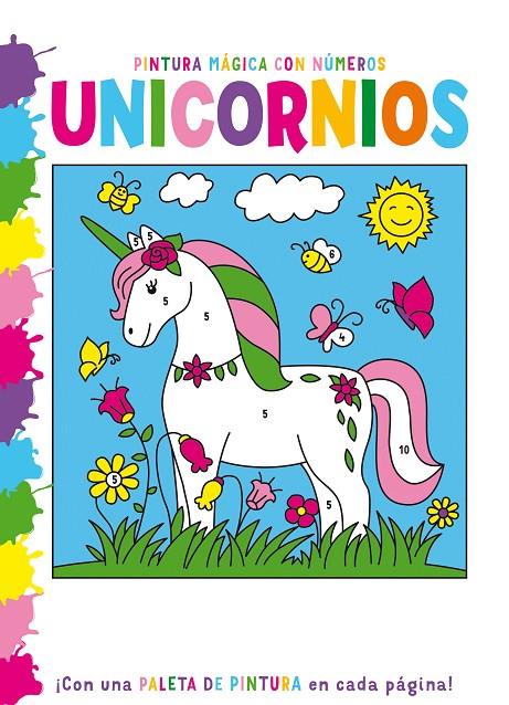 PINTURA MÁGICA CON NÚMEROS: UNICORNIOS | 9788468350141 | Galatea Llibres | Librería online de Reus, Tarragona | Comprar libros en catalán y castellano online