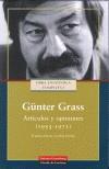 OBRA ENSAYISTICA COMPLETA I ARTICULOS Y OPINIONES 1955-1971 | 9788481094749 | GRASS, GUNTER | Galatea Llibres | Librería online de Reus, Tarragona | Comprar libros en catalán y castellano online