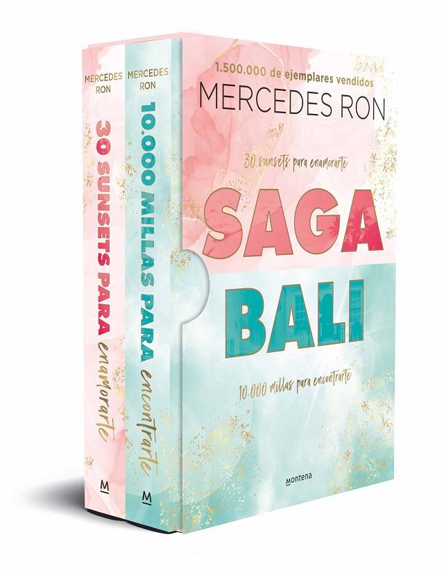 ESTUCHE SAGA BALI (30 SUNSETS PARA ENAMORARTE - 10.000 MILLAS PARA ENCONTRARTE) | 9788419848215 | RON, MERCEDES | Galatea Llibres | Librería online de Reus, Tarragona | Comprar libros en catalán y castellano online