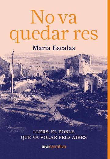 NO VA QUEDAR RES | 9788411731126 | ESCALAS BERNAT, MARIA | Galatea Llibres | Llibreria online de Reus, Tarragona | Comprar llibres en català i castellà online