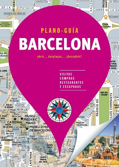 BARCELONA (PLANO-GUÍA 2019) | 9788466664837 | Galatea Llibres | Librería online de Reus, Tarragona | Comprar libros en catalán y castellano online