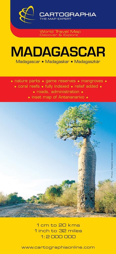 MADAGASCAR MAPA CARTOGRAPHICA | 9789633529645 | Galatea Llibres | Llibreria online de Reus, Tarragona | Comprar llibres en català i castellà online