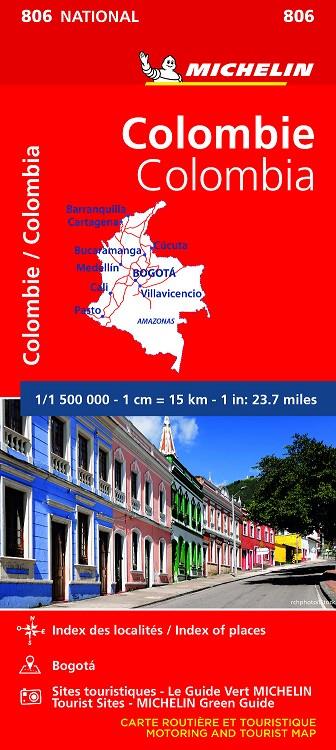 COLOMBIA MAPA 2020 | 9782067242609 | Galatea Llibres | Llibreria online de Reus, Tarragona | Comprar llibres en català i castellà online
